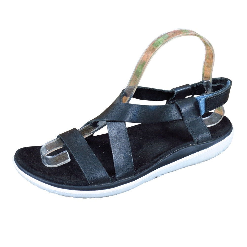Teva Terra-Float Livia Lux Womens Strappy Sandals Size 9 Outdoor Travel Black